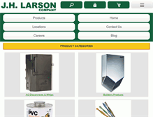 Tablet Screenshot of jhlarson.com
